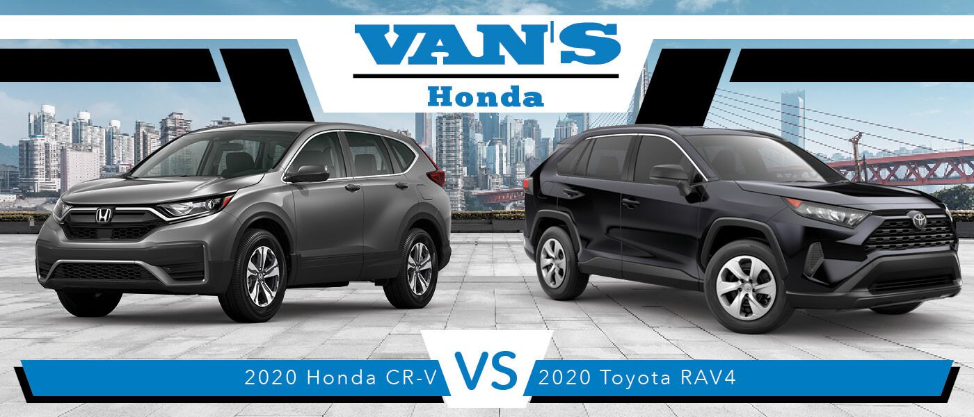 2020 Honda CR-V vs Toyota RAV4