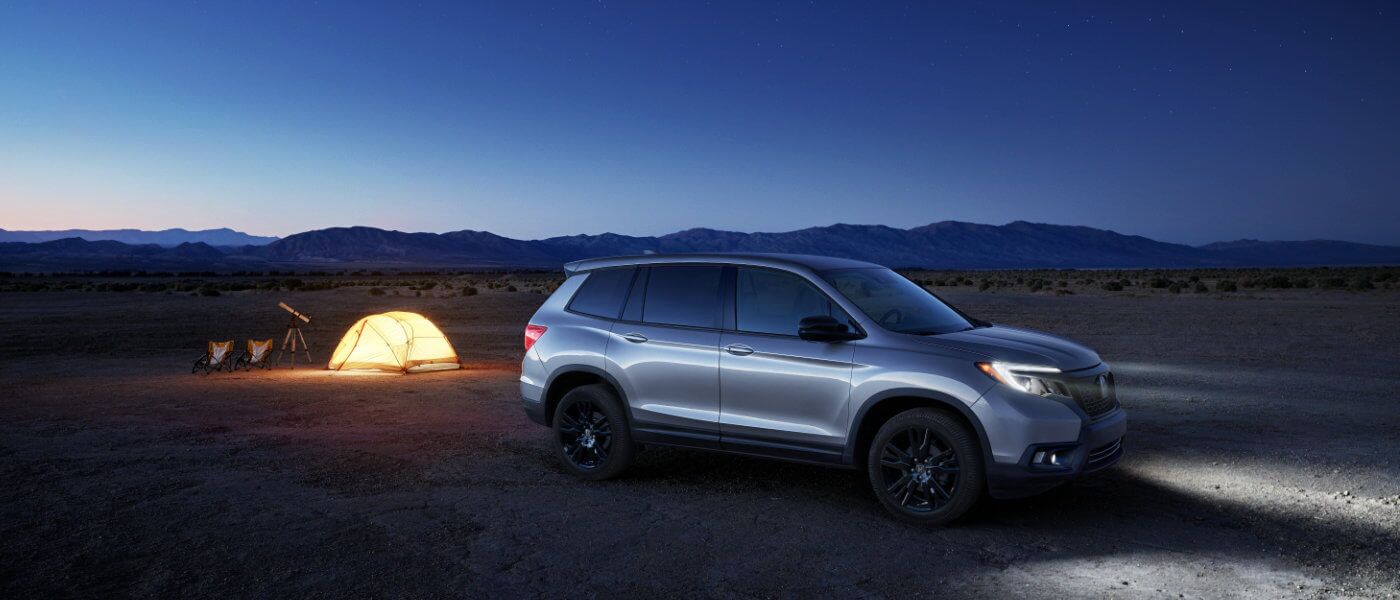 2021 Honda Passport outside