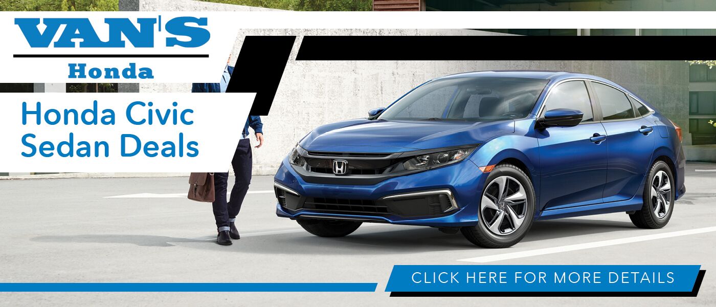 2020 Honda Civic Deals banner