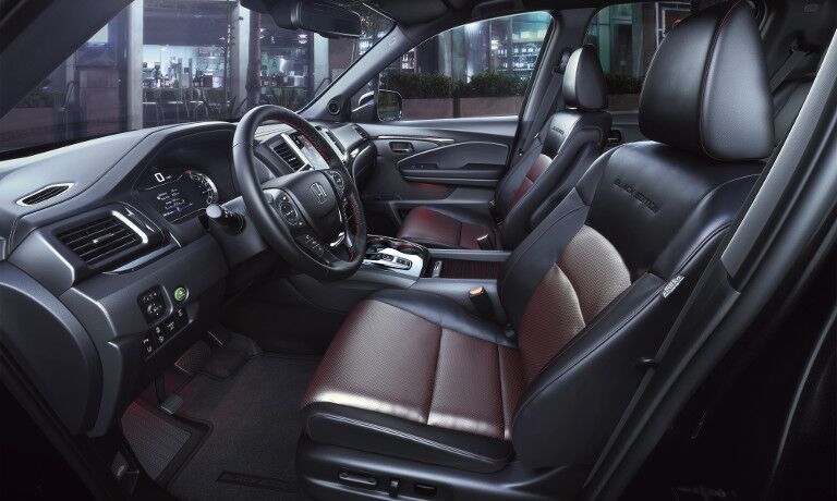 2020 Honda Ridgeline interior seating