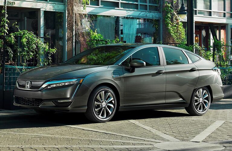 Driver side exterior view of a Honda Clarity Plug-In Hybrid