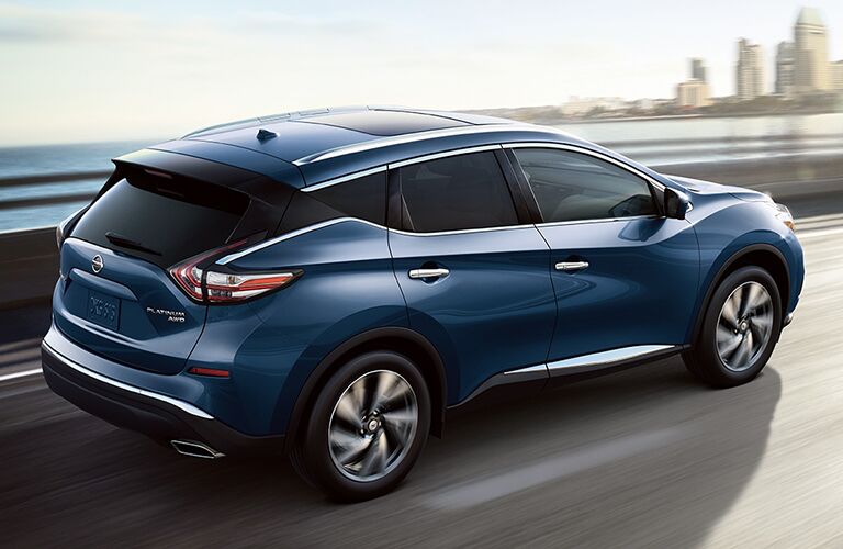 2018 Nissan Murano driving down road