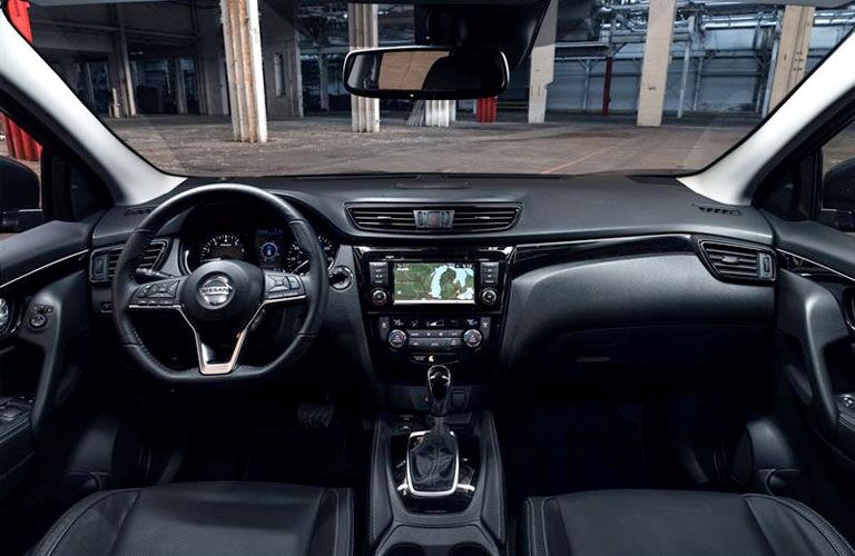 front seats of a 2020 Nissan Rogue