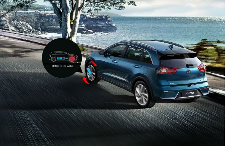 2018 Kia Niro with regenerative braking