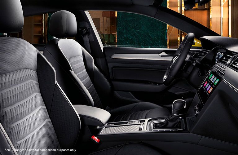 front interior view of the 2020 Volkswagen Arteon