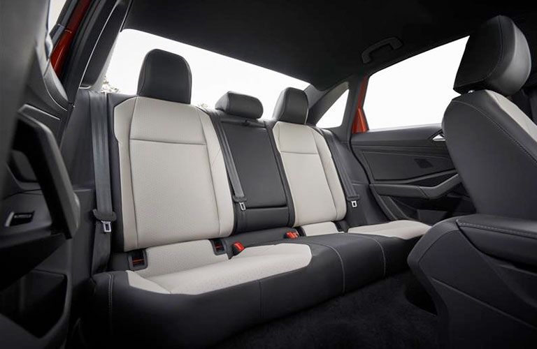 seating inside the 2020 VW Jetta