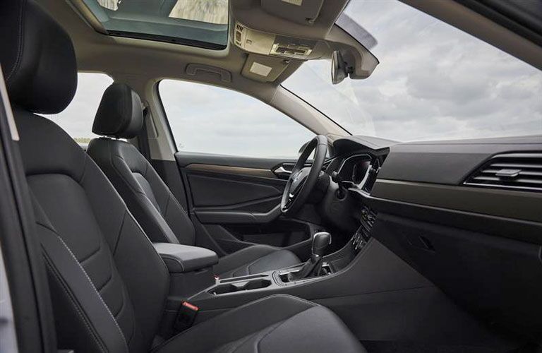 front interior of the 2020 VW Jetta