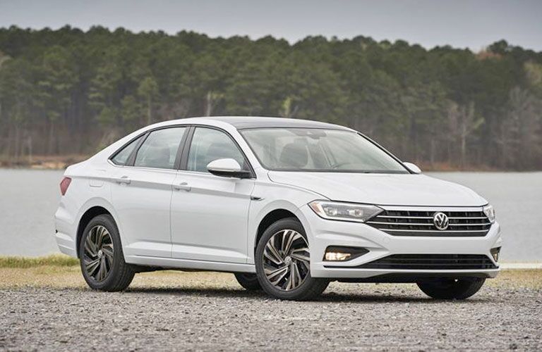white 2020 VW Jetta