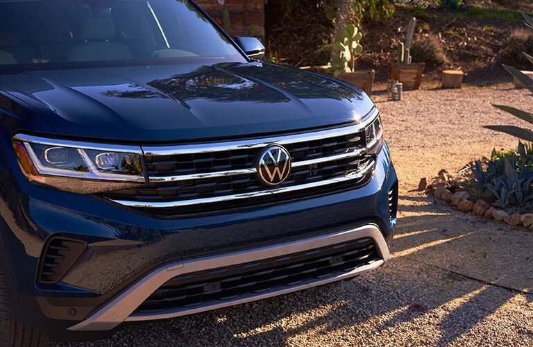 front view of the 2021 Volkswagen Atlas