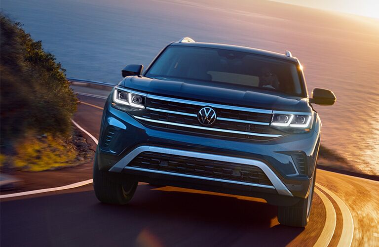 front view of the 2021 Volkswagen Atlas