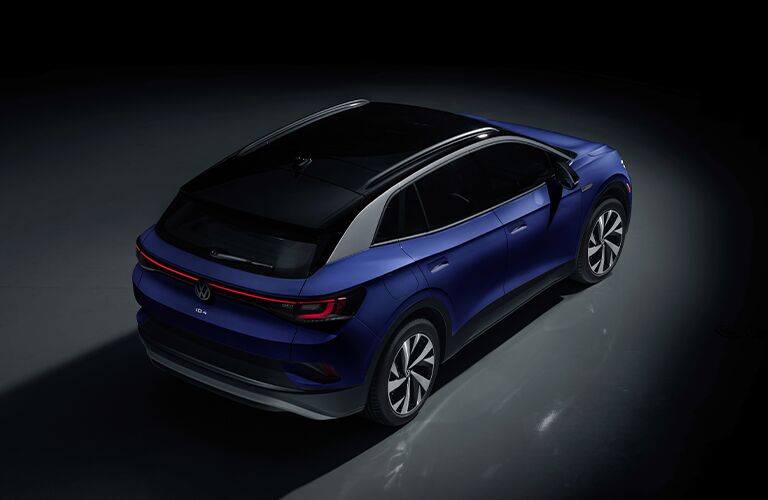 bird's eye view of the VW ID.4