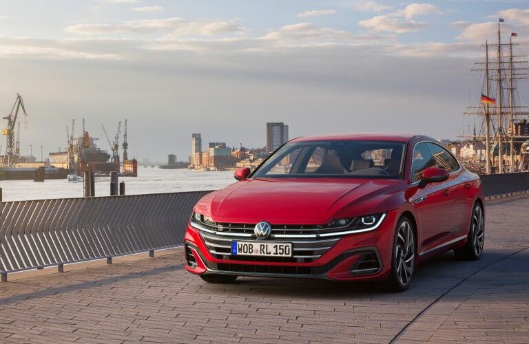 front view of the 2021 Volkswagen Arteon