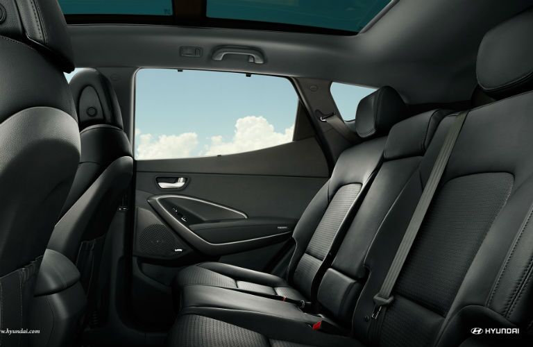 2018 Hyundai Santa Fe Sport interior back seat