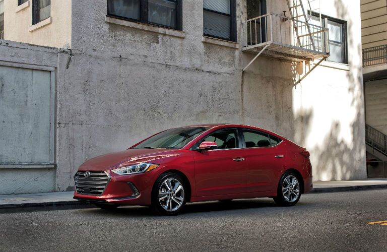 2018 Hyundai Elantra exterior red