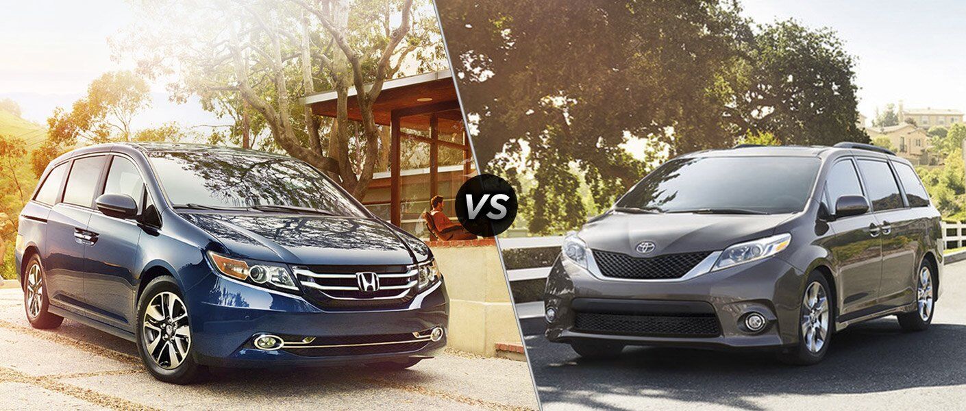 2017 Honda Odyssey Vs Toyota Sienna