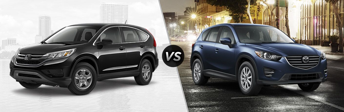 2016 Honda Cr V Vs Mazda Cx 5