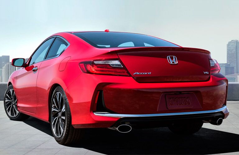 Accord Coupe in Red