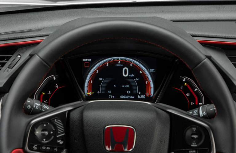 2017 Honda Civic Type R steering wheel