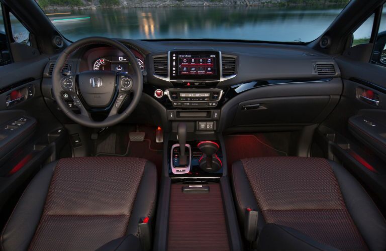 Ridgeline Black Edition Interior