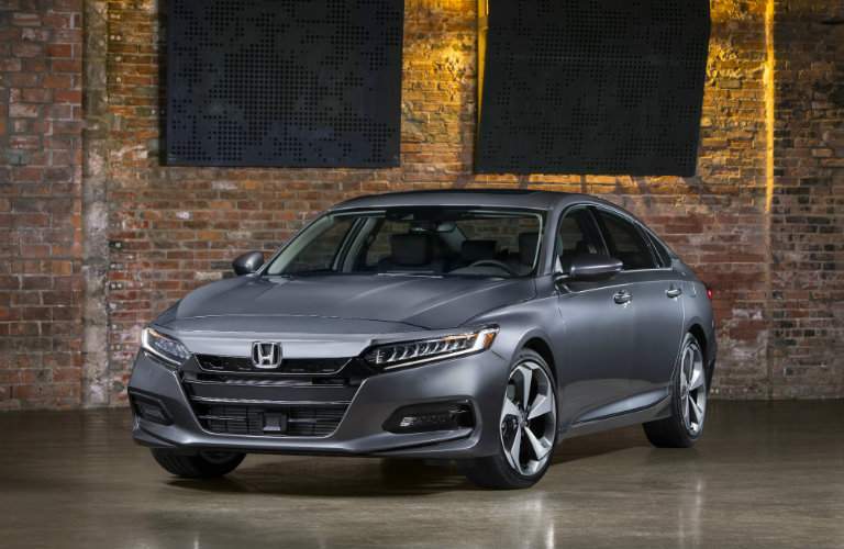 2018 Honda Accord exterior view front silver