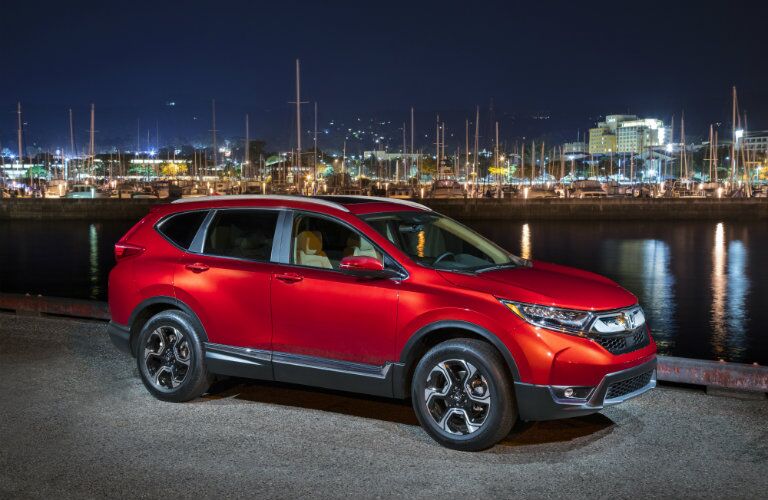 2018 Honda CR-V by water