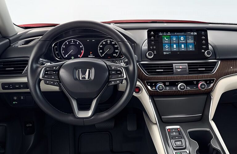 2019 Honda Accord Steering Wheel, Dashboard and Display Audio Touchscreen