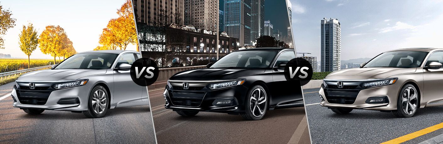 2019 Honda Accord Lx Vs 2019 Honda Accord Sport Vs 2019