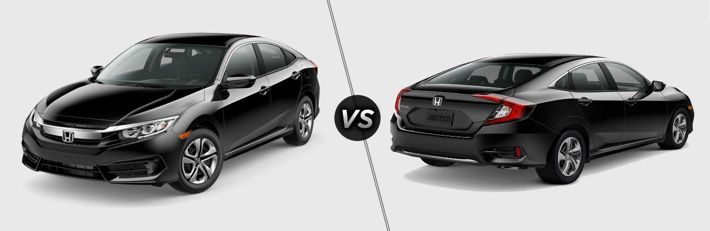 2019 Honda Civic Vs 2018 Honda Civic