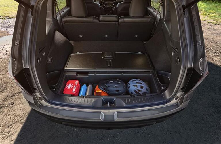 2019 Honda Passport Rear Cargo Space with Underfloor Storage and Cargo