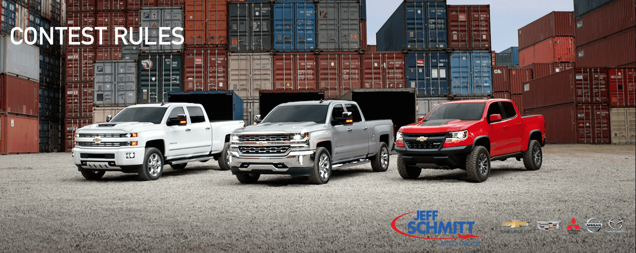 Jeff Schmitt Auto Group Contest Rules