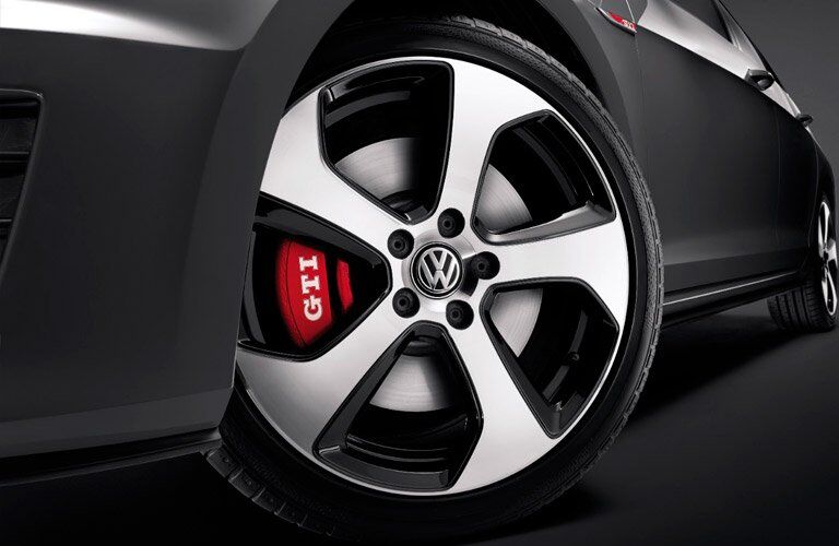 2017 Volkswagen Golf GTI wheels