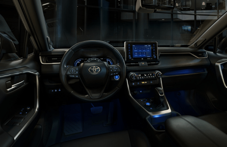 2019 Toyota RAV4 Hybrid interior front