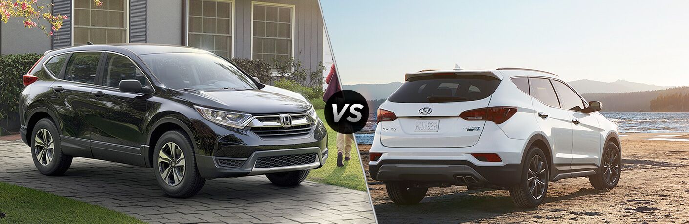 2018 Honda CRV vs 2018 Hyundai Santa Fe Sport