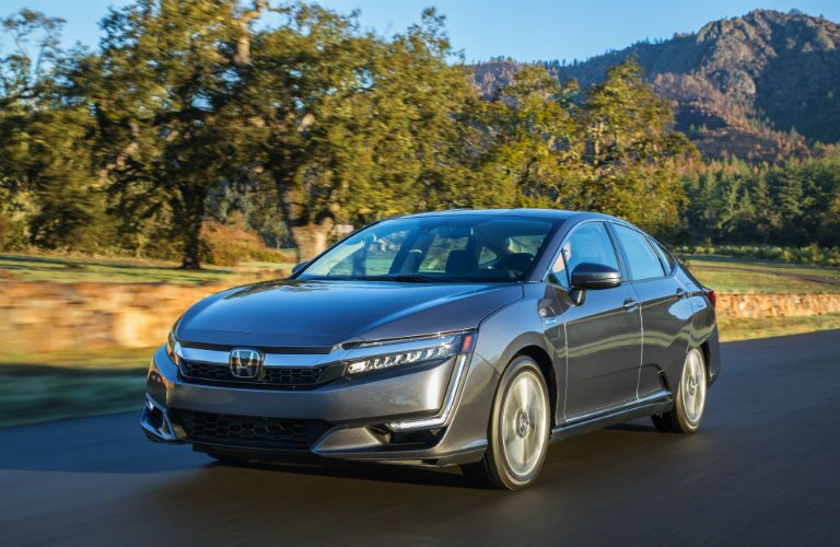 2018 Honda Clarity gray side view