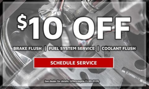 $10 OFF - Brake Flush | Fuel System Flush | Coolant Flush