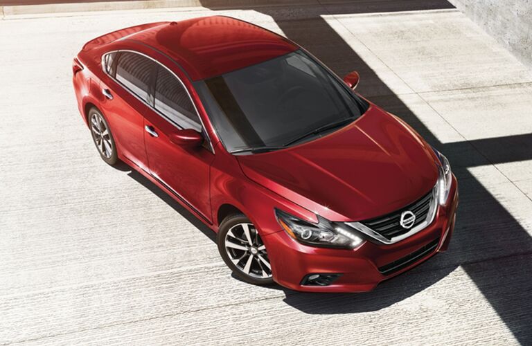 2018 Nissan Altima parked on concrete in the sun