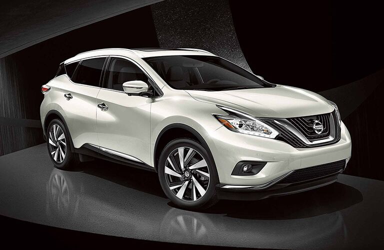 2018 Nissan Murano in monotone colors in an empty room