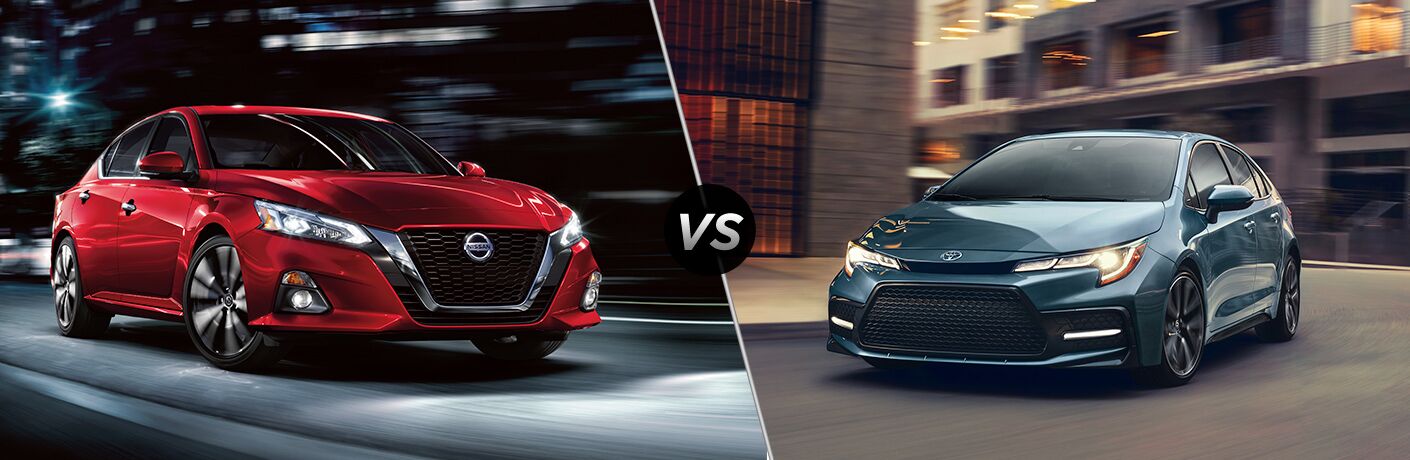 2020 Nissan Altima Vs 2020 Toyota Corolla