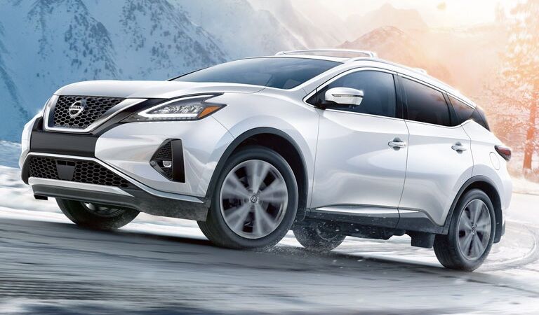 2020 Nissan Murano white side view