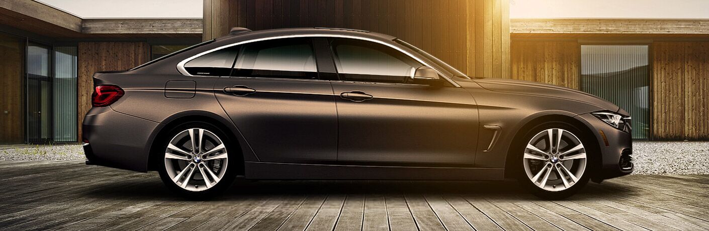 2018 BMW 4 Series 430i Gran Coupe on display