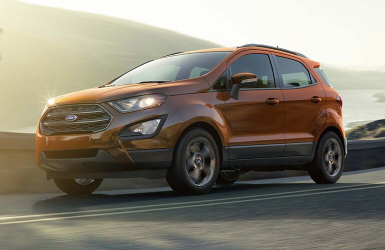 Ford Ecosport driving