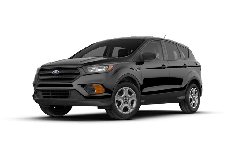2018 Ford Escape parked in white.