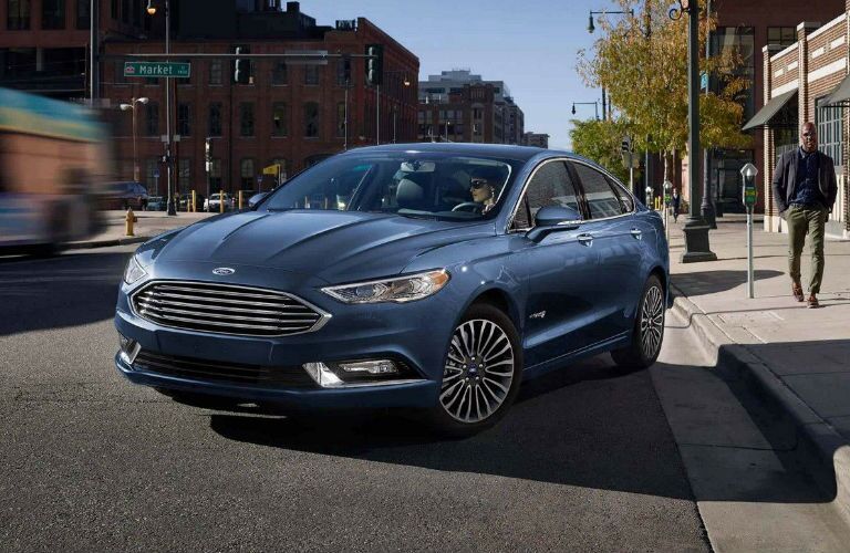 Ford Fusion parked outside