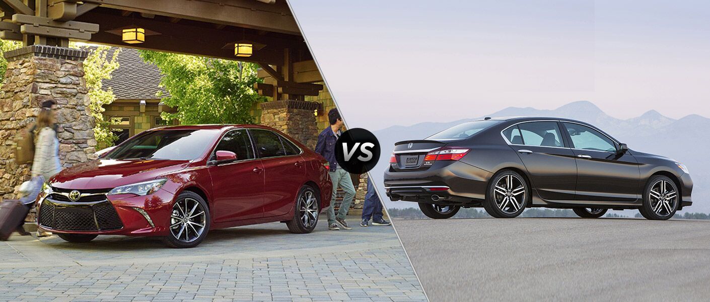 2016 Toyota Camry Vs Honda Accord 2016 Toyota Camry Vs Honda Accord Palatine Il Exterior Fuel Economy Penger Room