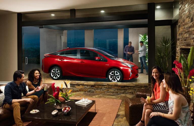 Side View of the 2016 Toyota Prius