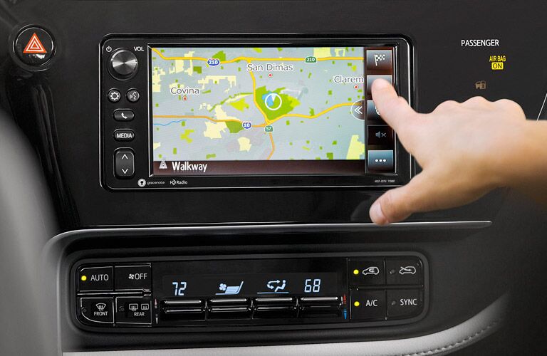 2017 toyota corolla im touchscreen navigation