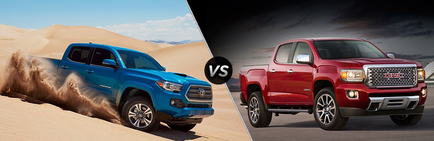 2017 Toyota Tacoma Vs Gmc Canyon
