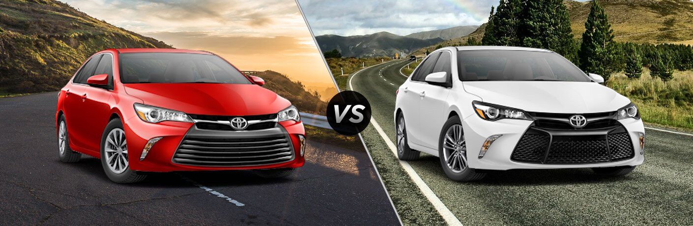 2017 Toyota Camry Le Vs Se