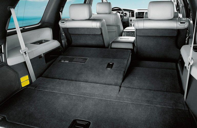 2017 toyota sequoia cargo area