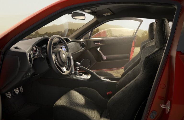 2017 toyota 86 interior front seats dashboard